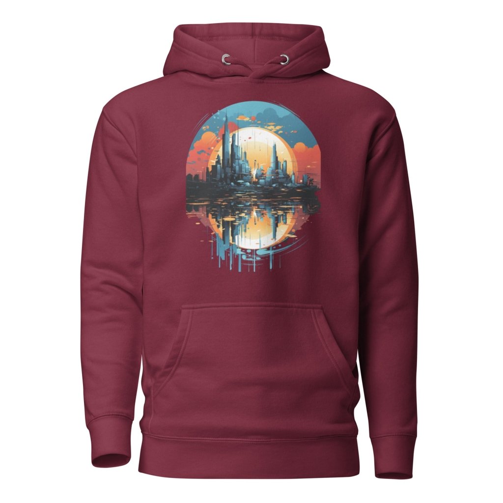 ABSTRACT METROPOLIS HOODIE