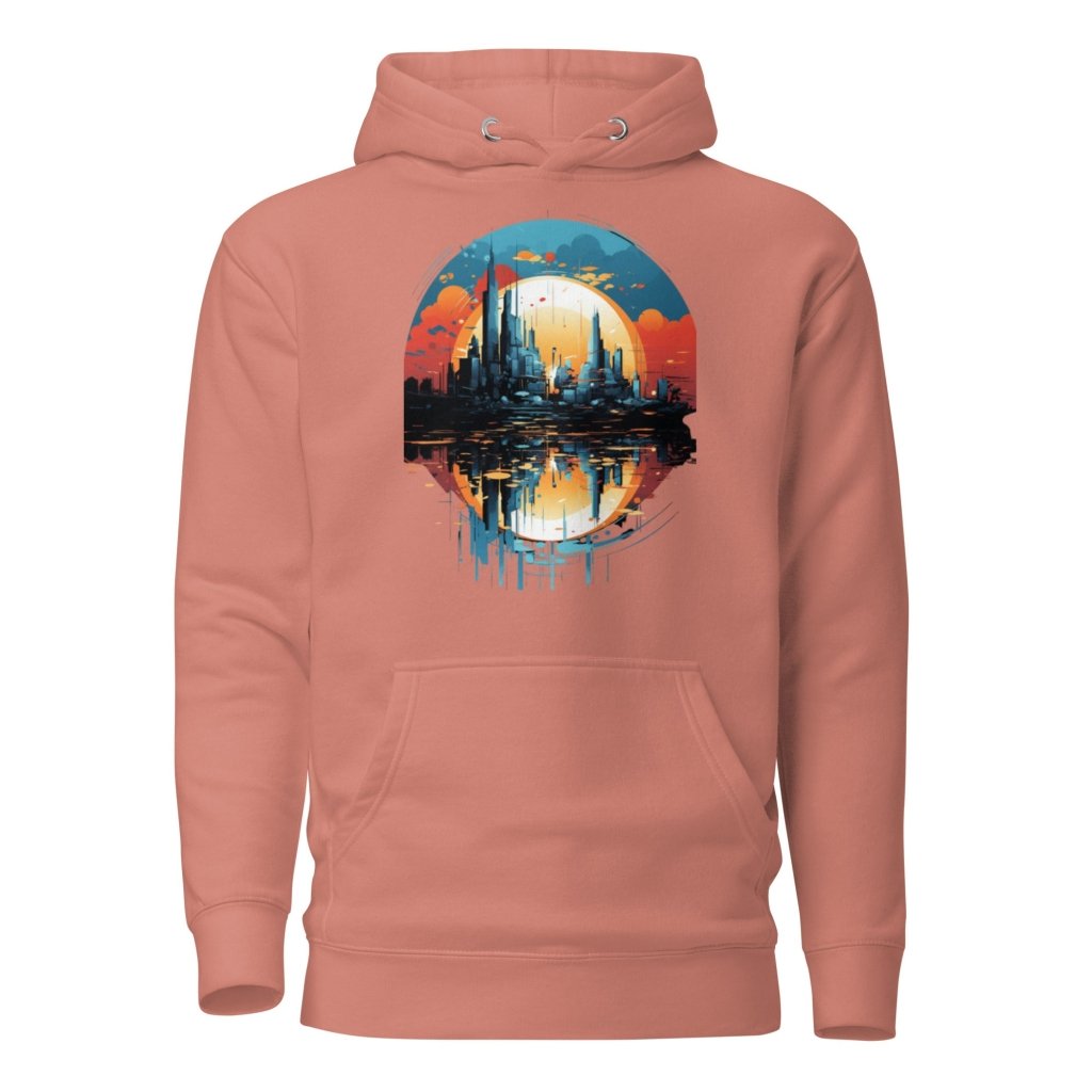 ABSTRACT METROPOLIS HOODIE