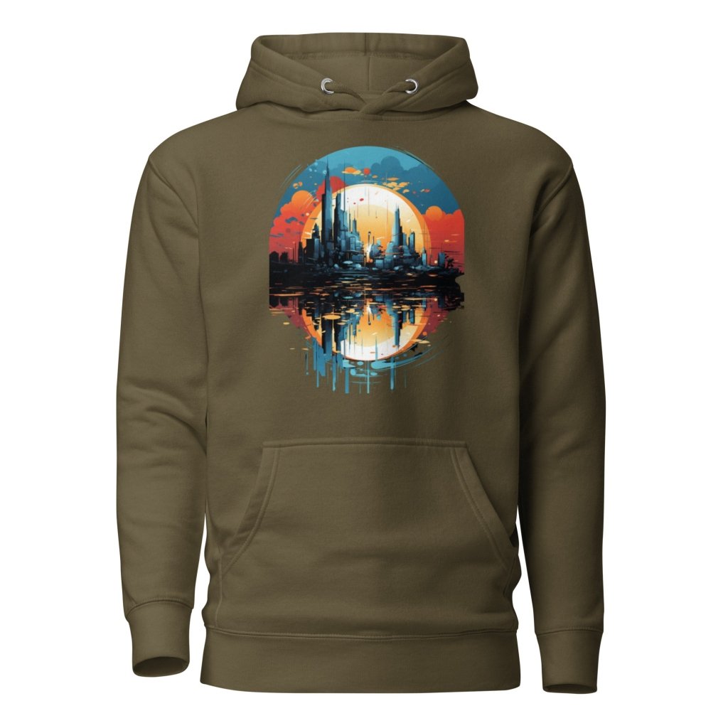ABSTRACT METROPOLIS HOODIE