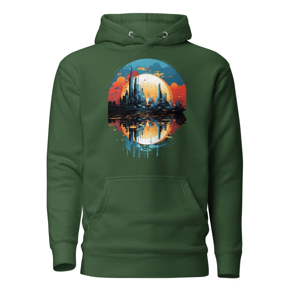 ABSTRACT METROPOLIS HOODIE