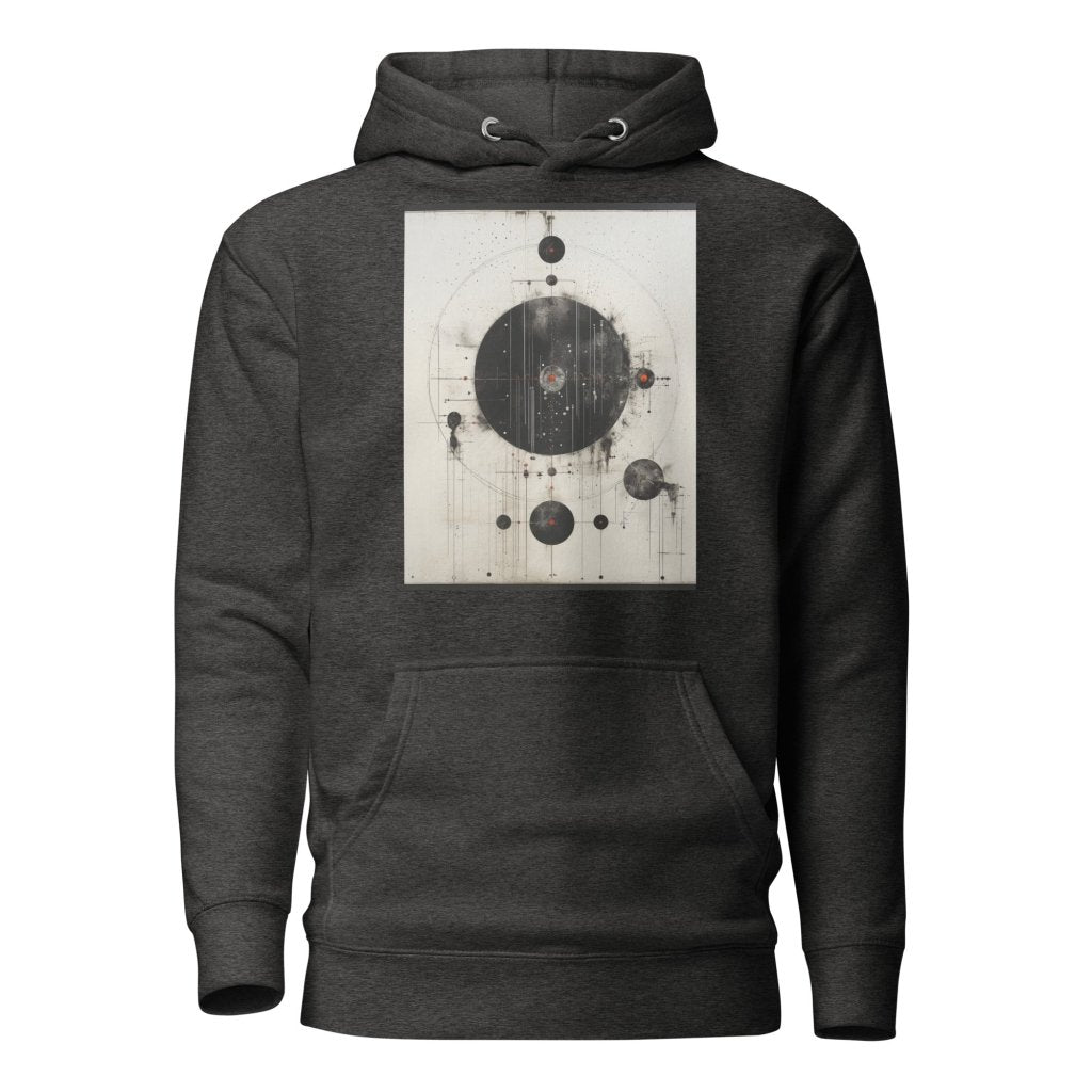 PAINTING OF BLACK AND WHITE HOODIE