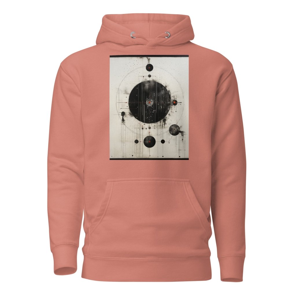 PAINTING OF BLACK AND WHITE HOODIE