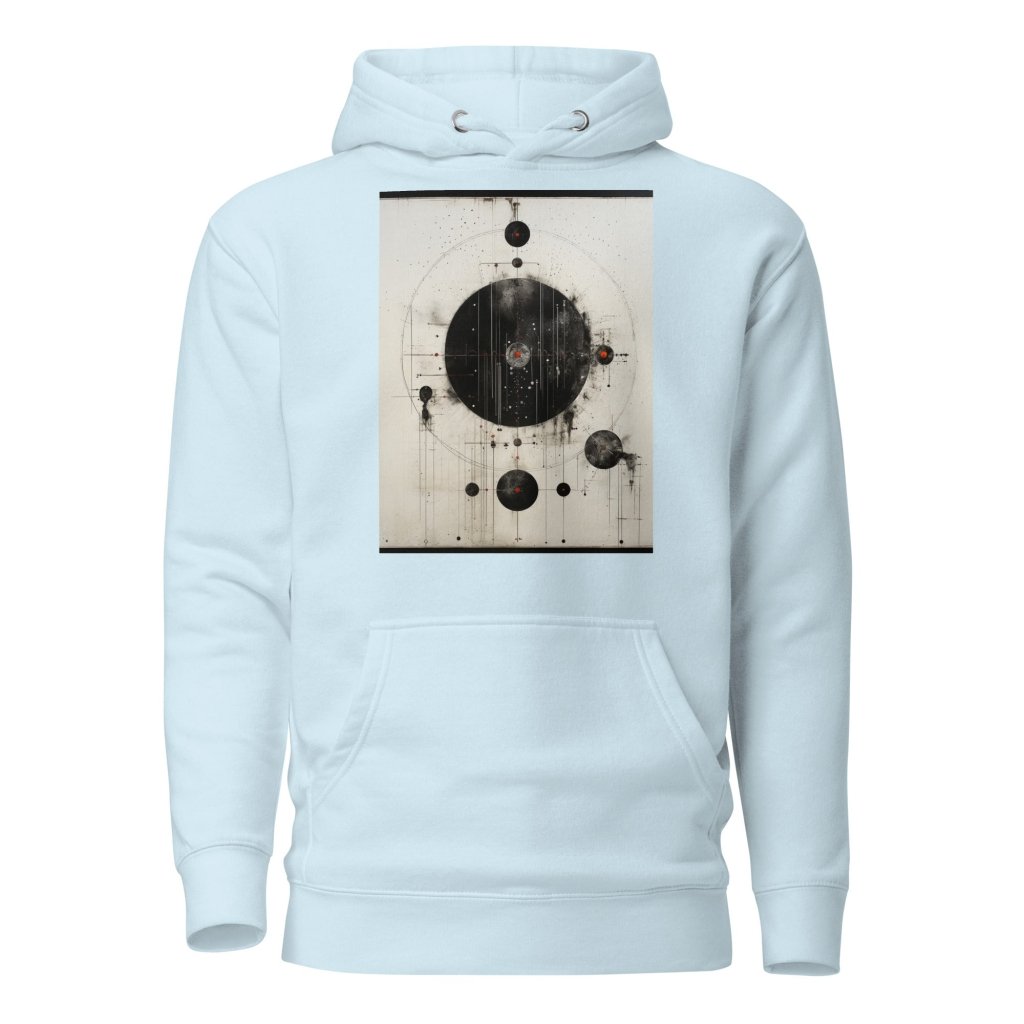 PAINTING OF BLACK AND WHITE HOODIE