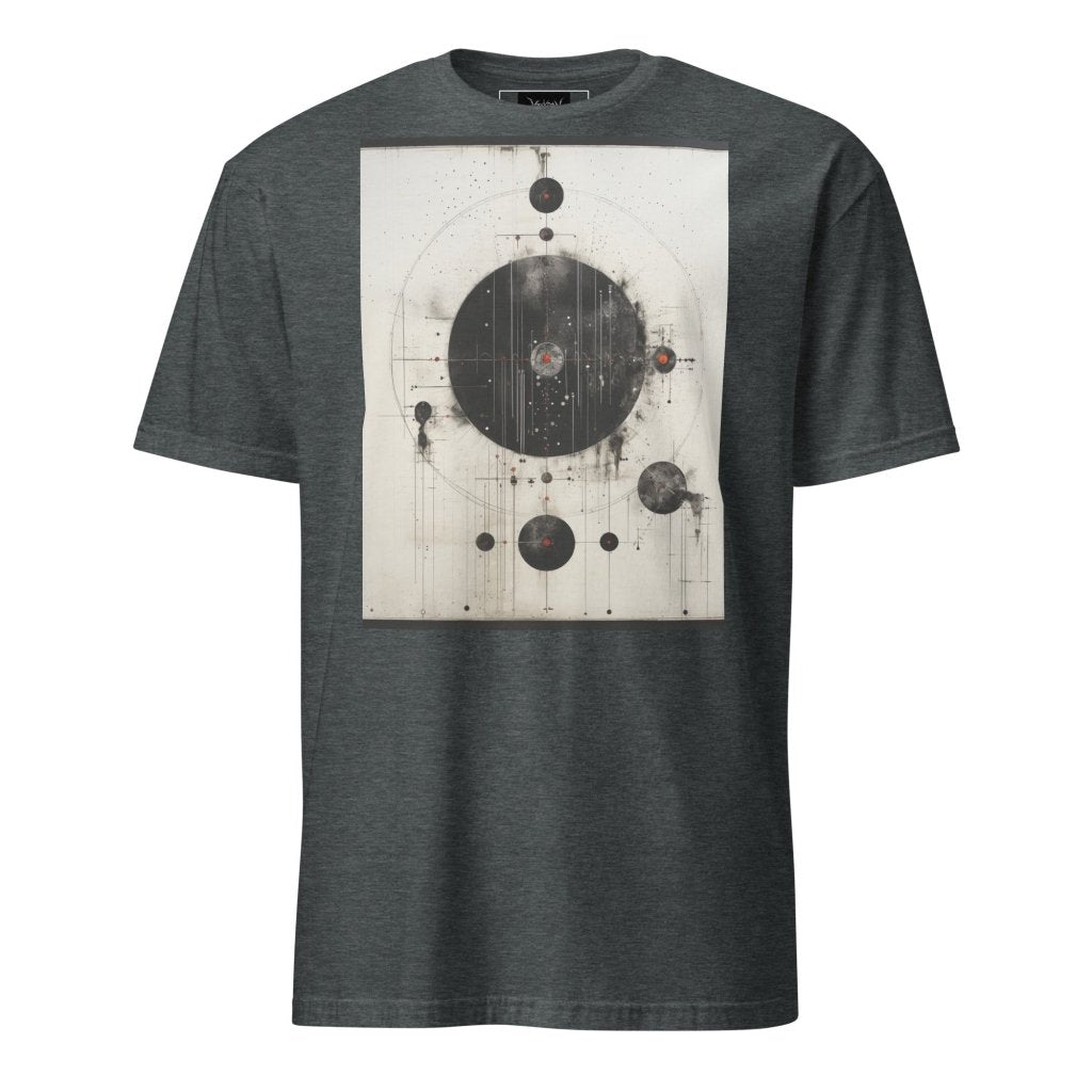 PAINTING OF BLACK AND WHITE SHIRT