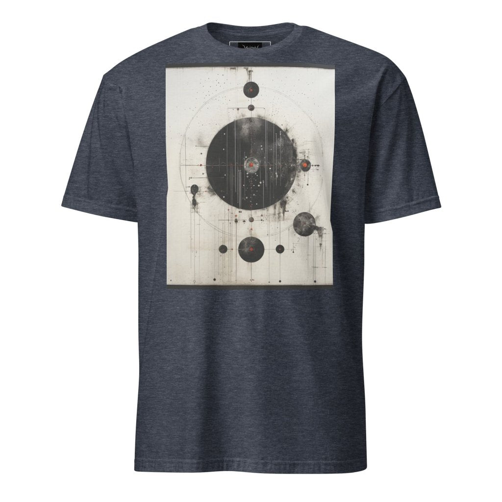 PAINTING OF BLACK AND WHITE SHIRT