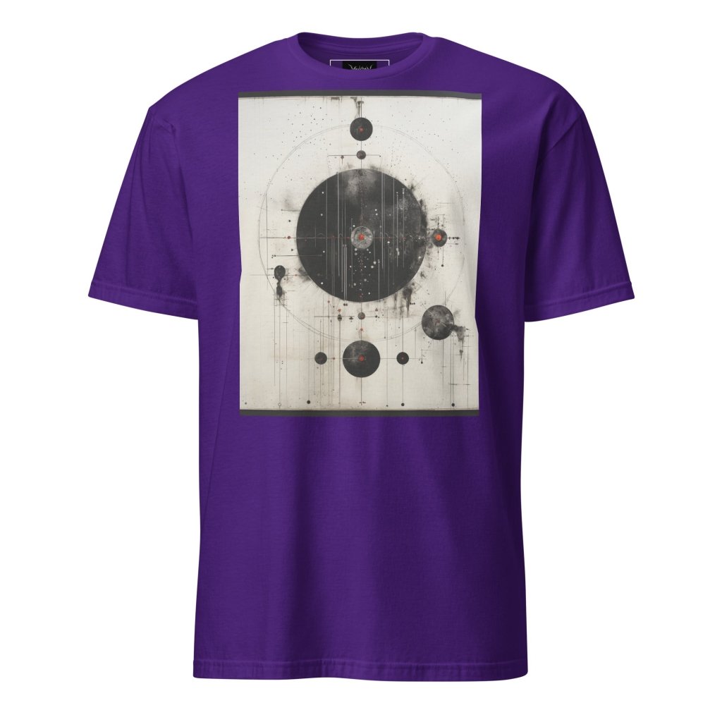 PAINTING OF BLACK AND WHITE SHIRT