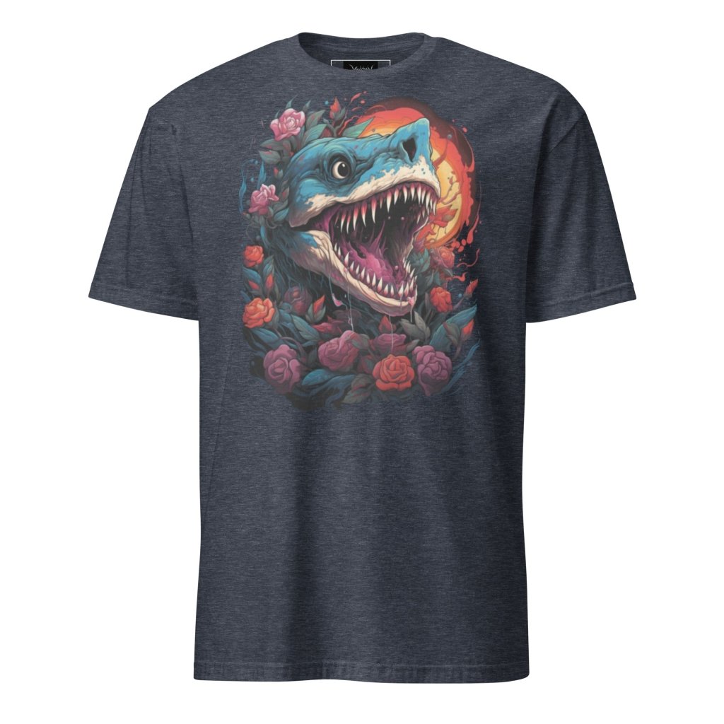 FLOWER OCEAN SHARK SHIRT