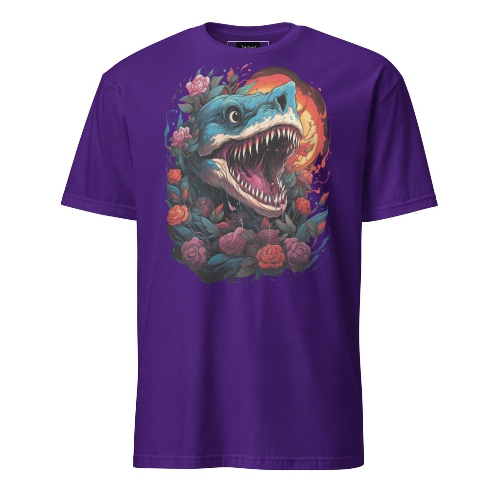 FLOWER OCEAN SHARK SHIRT