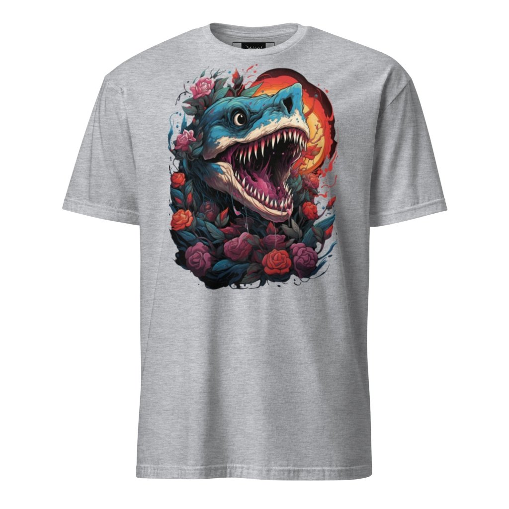 FLOWER OCEAN SHARK SHIRT