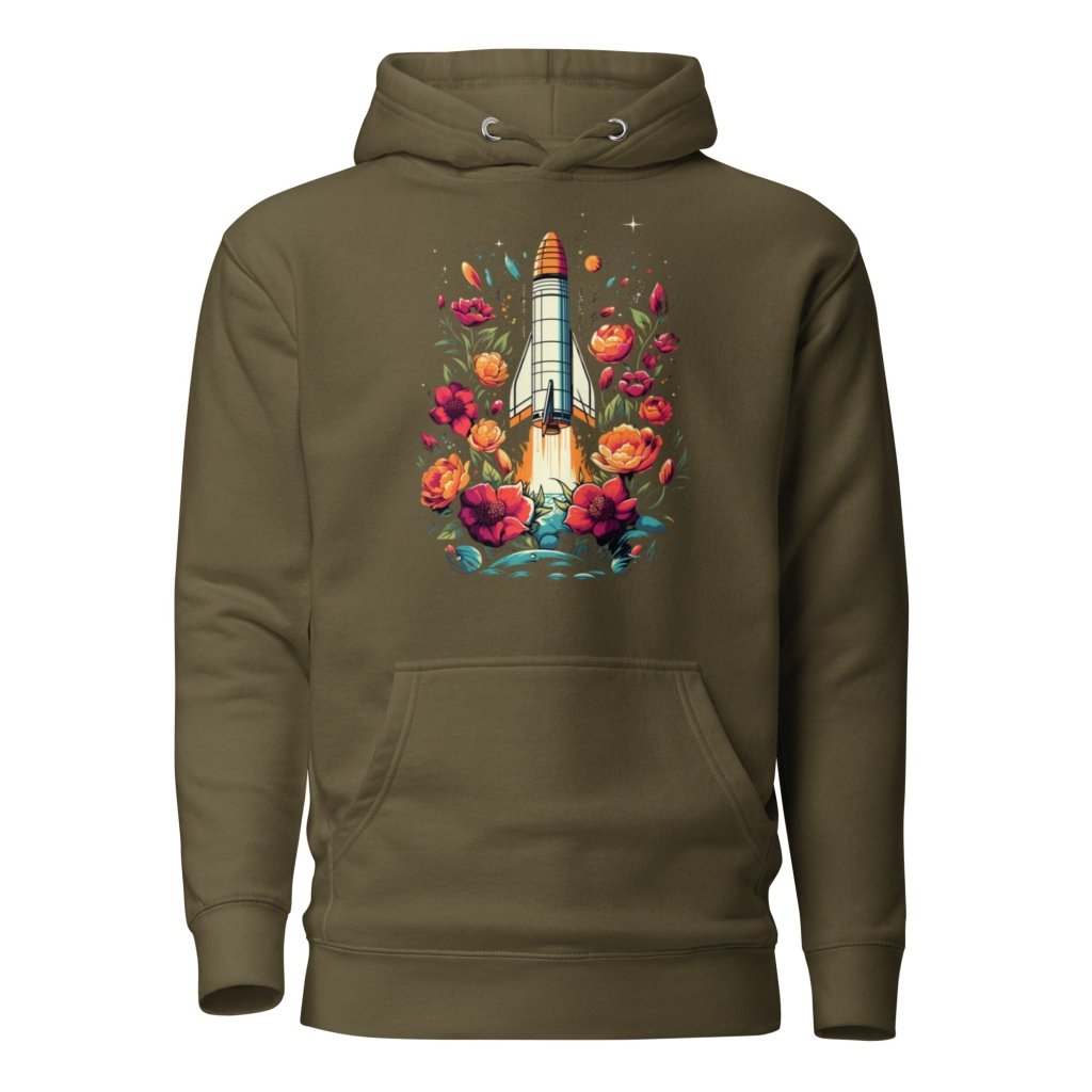 BOTANICAL ROCKET HOODIE
