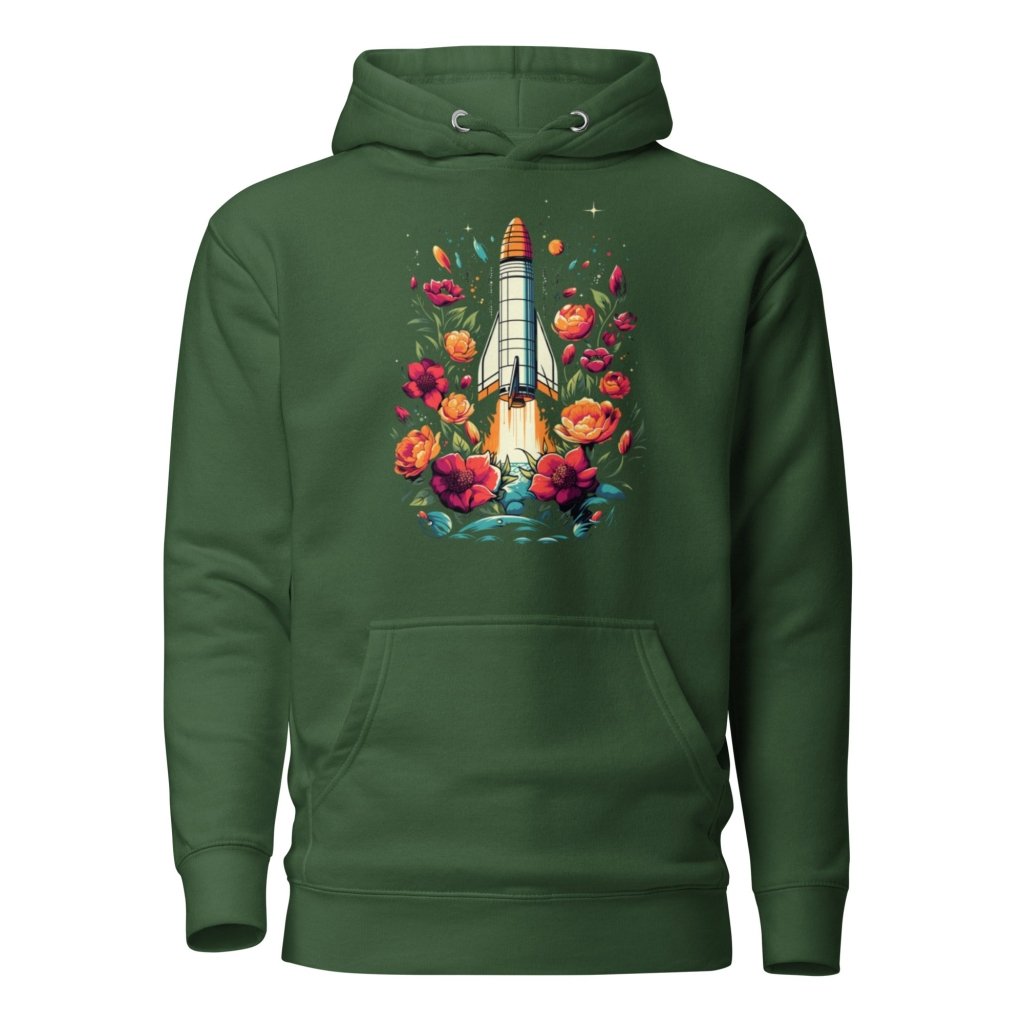 BOTANICAL ROCKET HOODIE