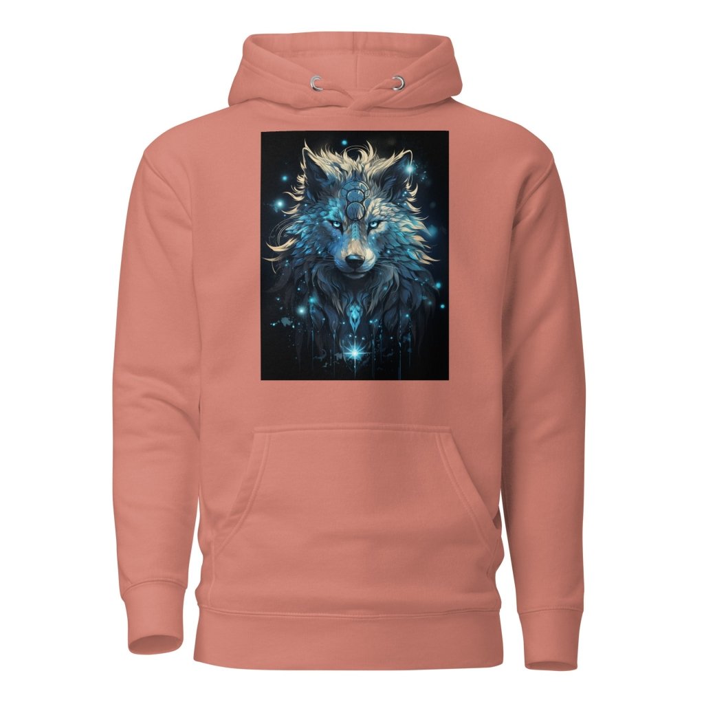 CELESTIAL FROST WOLF HOODIE