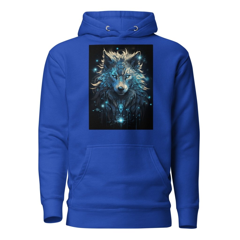 CELESTIAL FROST WOLF HOODIE