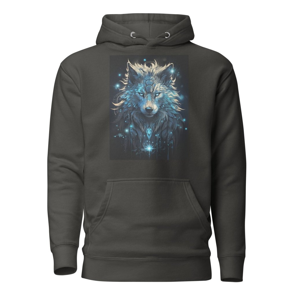CELESTIAL FROST WOLF HOODIE