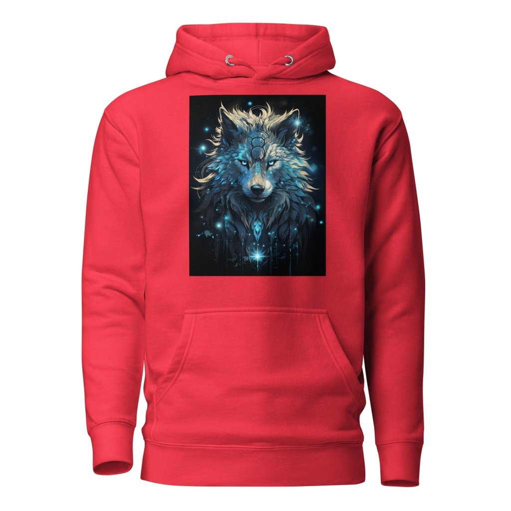 CELESTIAL FROST WOLF HOODIE