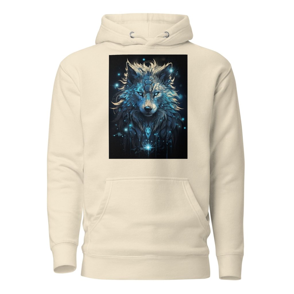 CELESTIAL FROST WOLF HOODIE