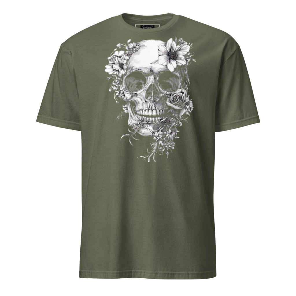 FLORAL SKULL SHIRT