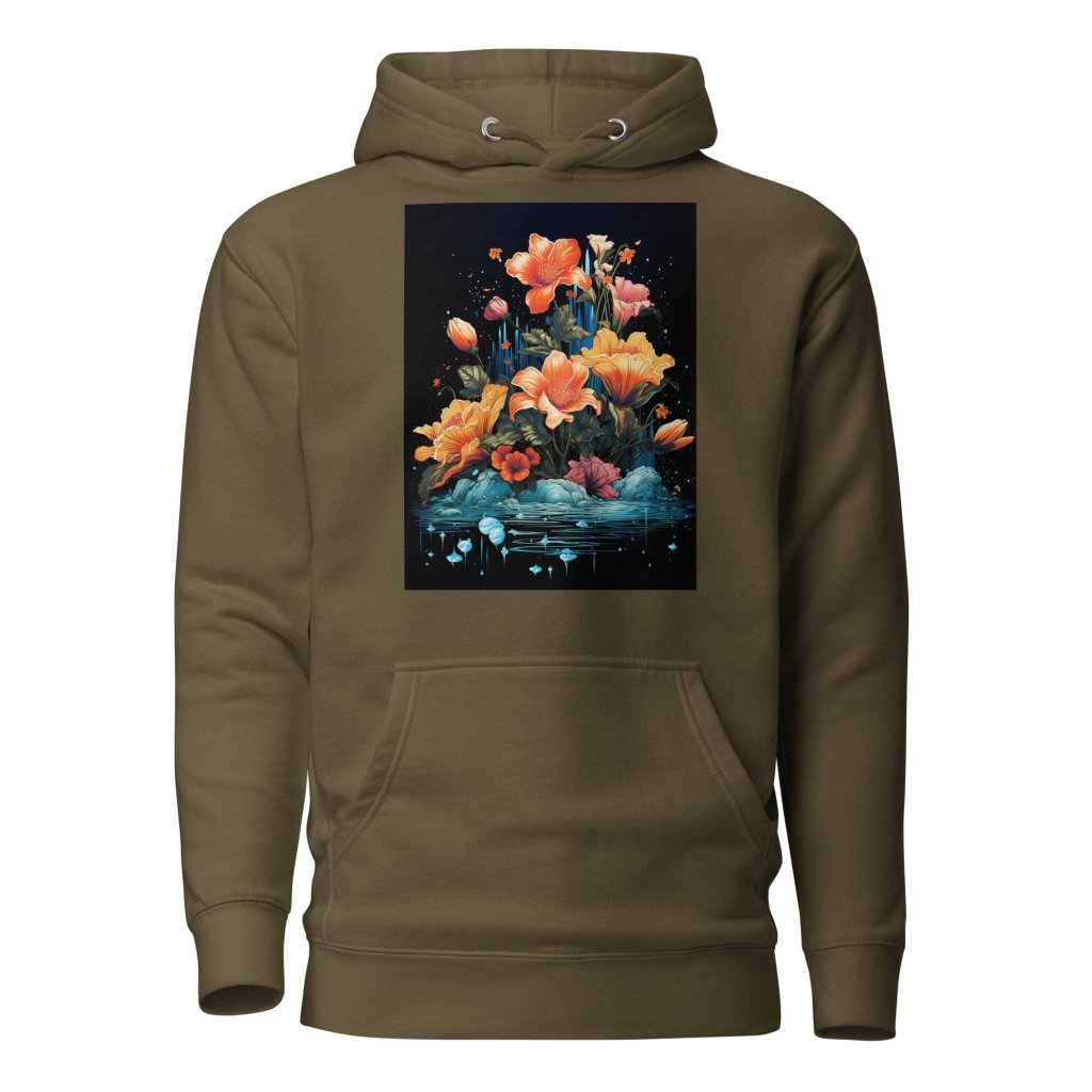 FLOWER GLITCH HOODIE