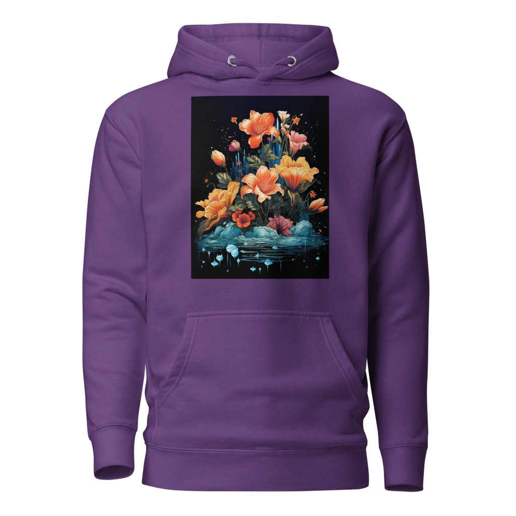 FLOWER GLITCH HOODIE