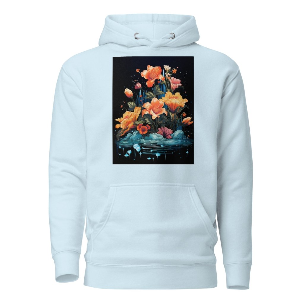 FLOWER GLITCH HOODIE