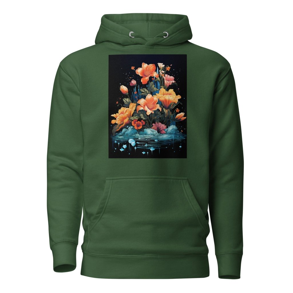 FLOWER GLITCH HOODIE