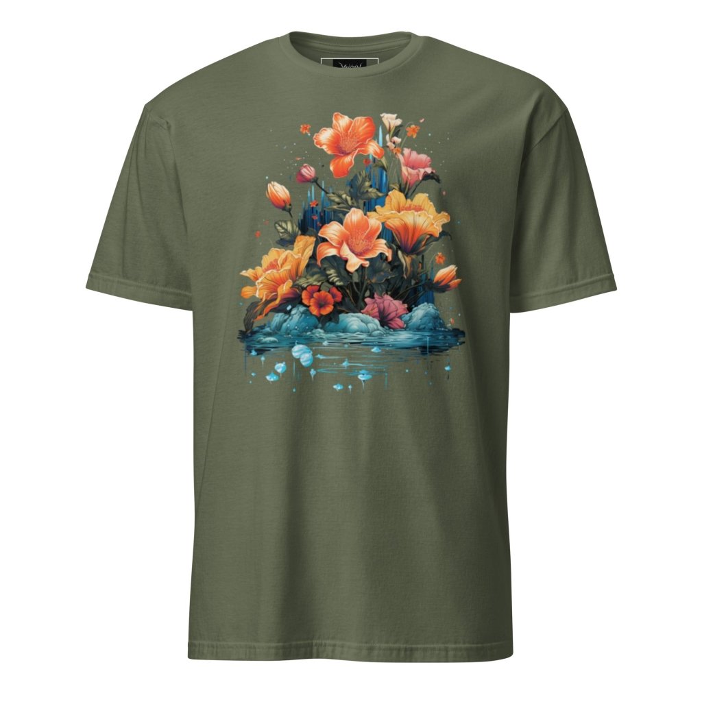 FLOWER GLITCH SHIRT
