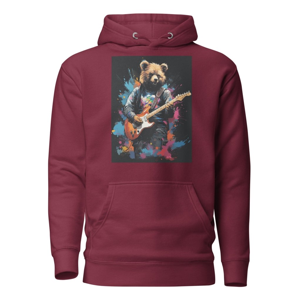 INSANE GUITAR BEAR HOODIE