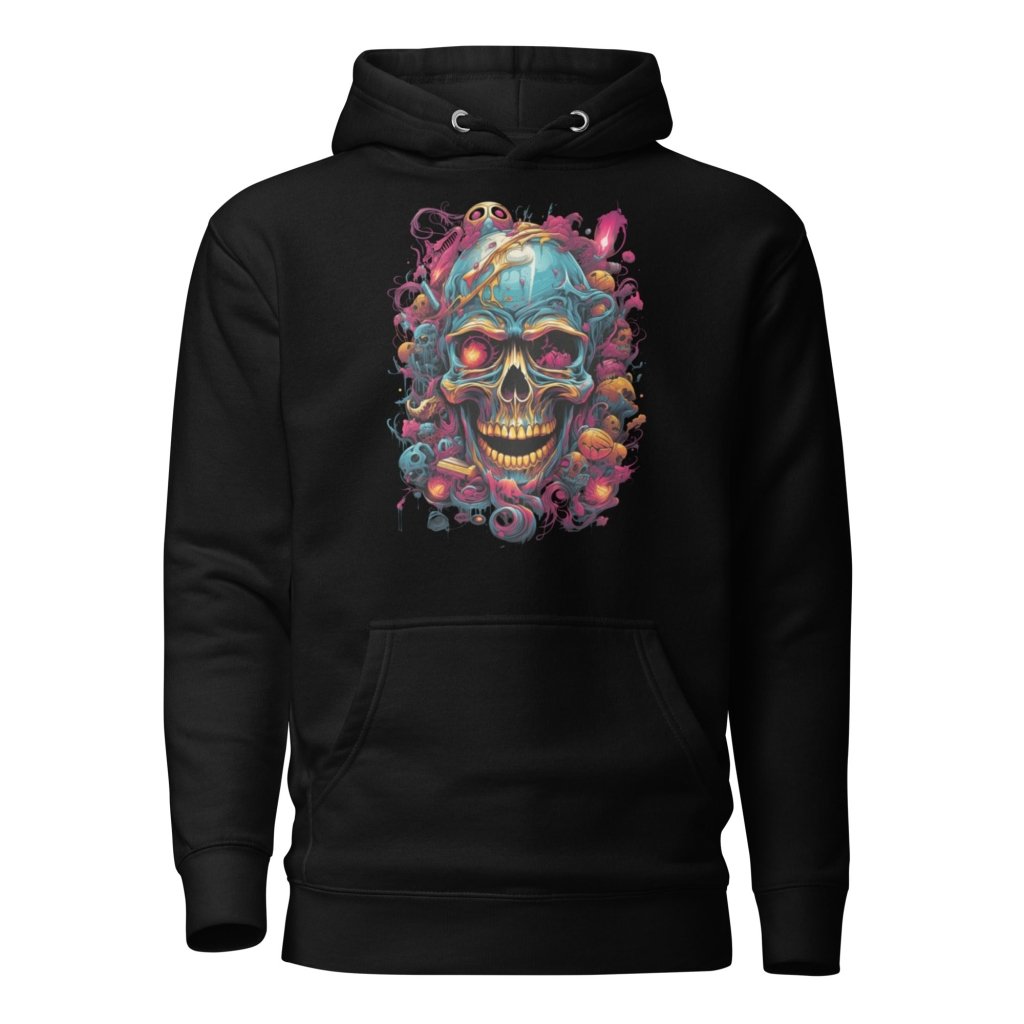 SKULL PIECE HOODIE