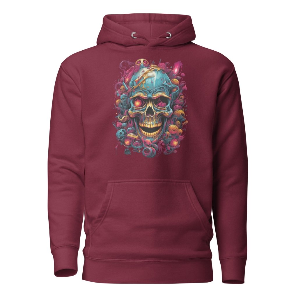 SKULL PIECE HOODIE