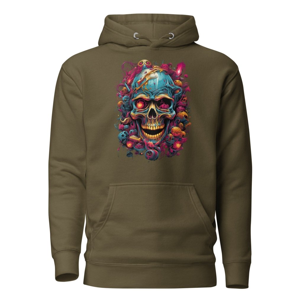 SKULL PIECE HOODIE
