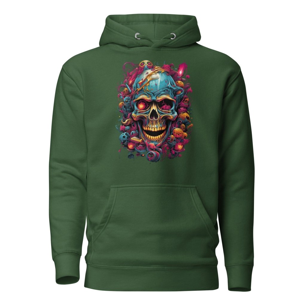 SKULL PIECE HOODIE
