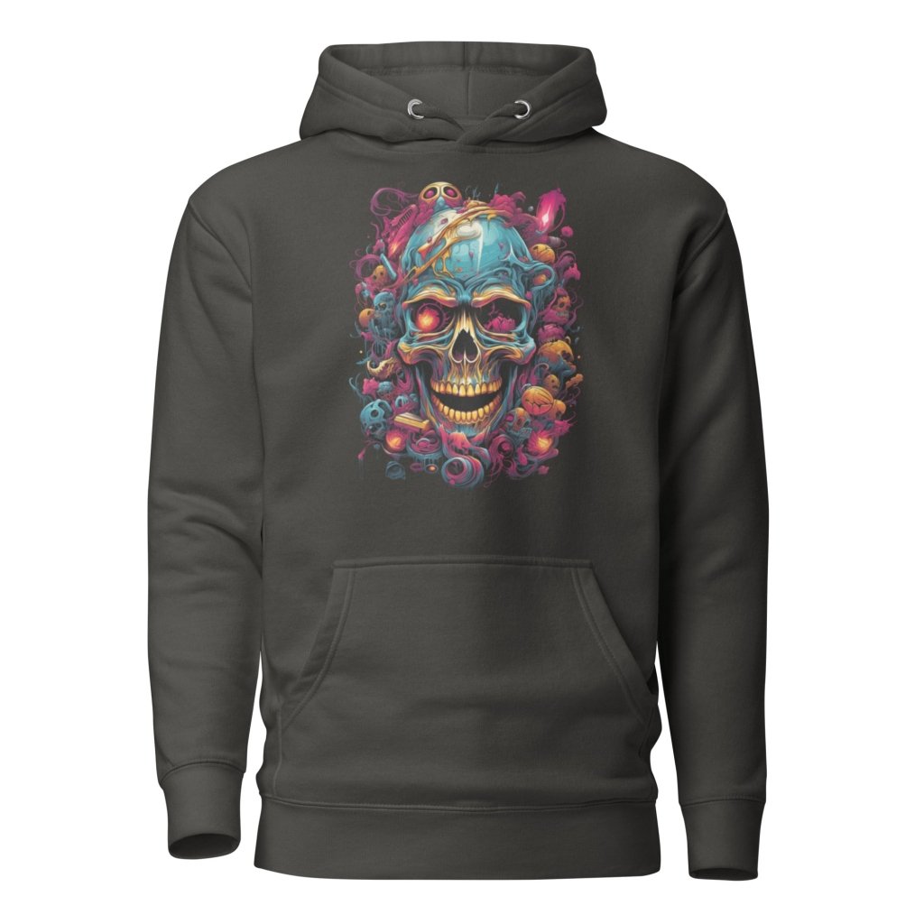 SKULL PIECE HOODIE