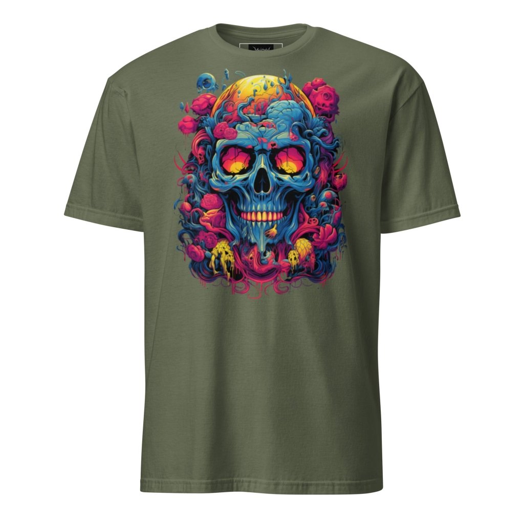 SLIME BRAIN SKULL SHIRT