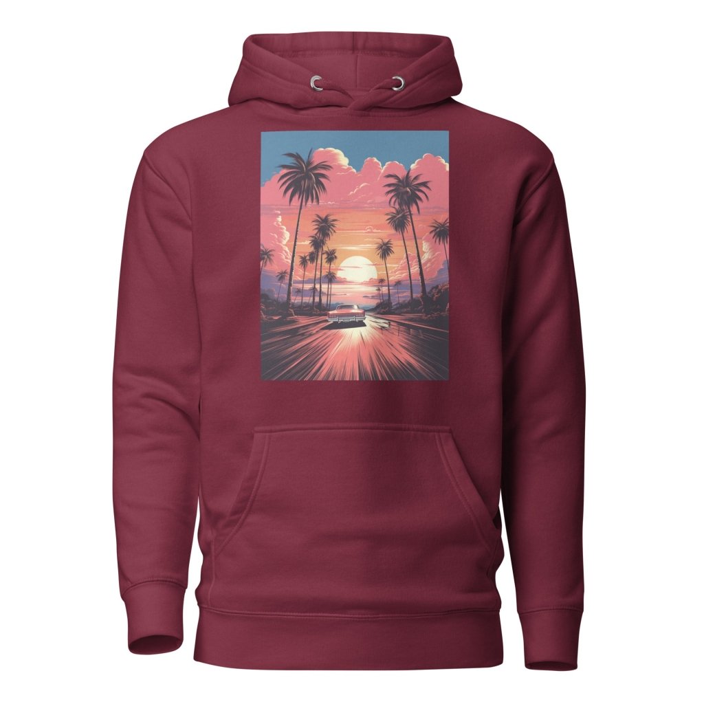 SUNSET PALM HOODIES