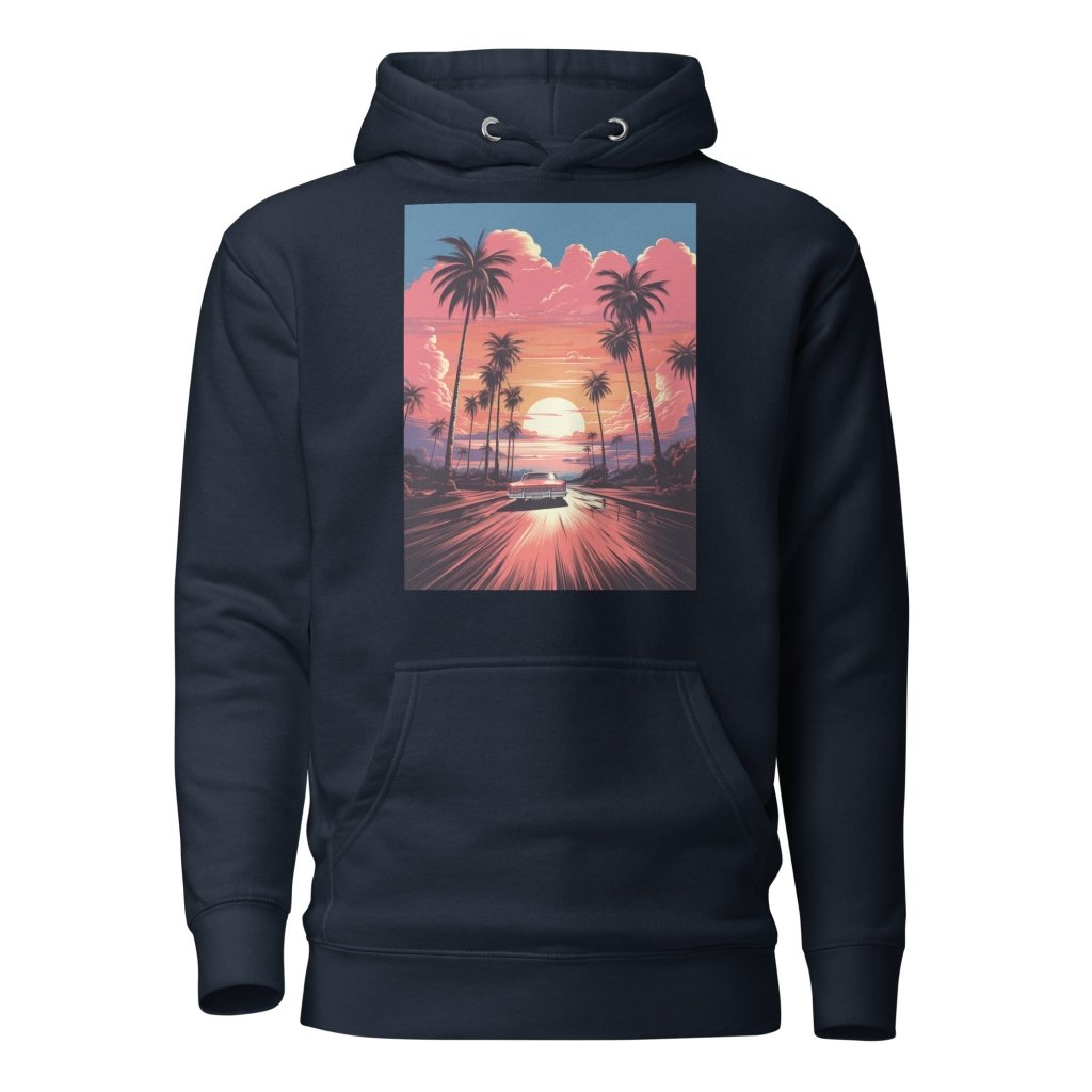 SUNSET PALM HOODIES