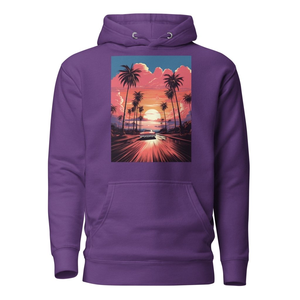SUNSET PALM HOODIES