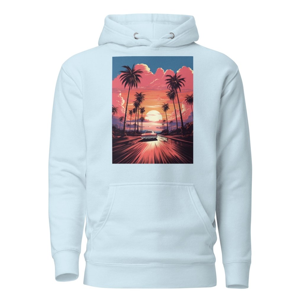 SUNSET PALM HOODIES