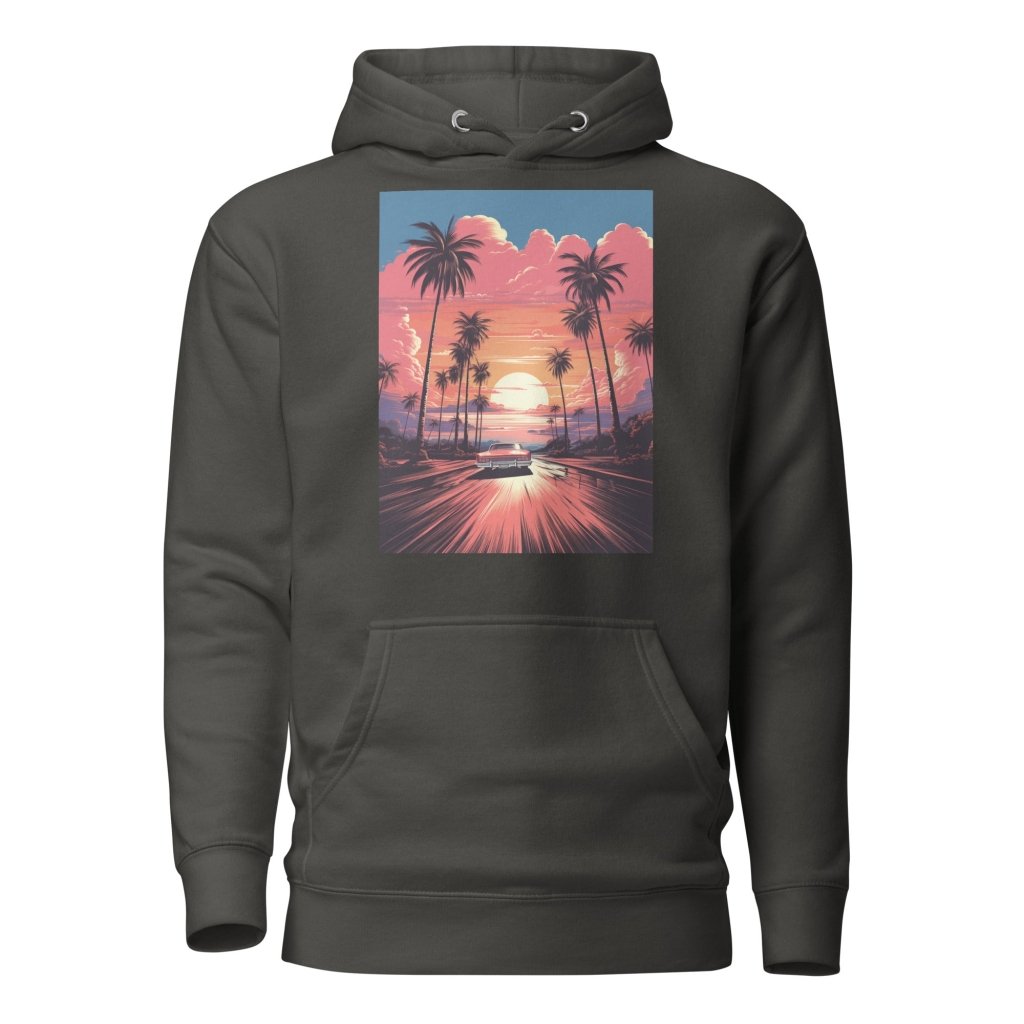 SUNSET PALM HOODIES