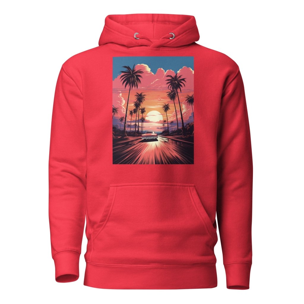 SUNSET PALM HOODIES