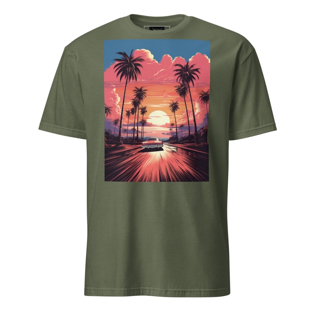 SUNSET PALM SHIRT